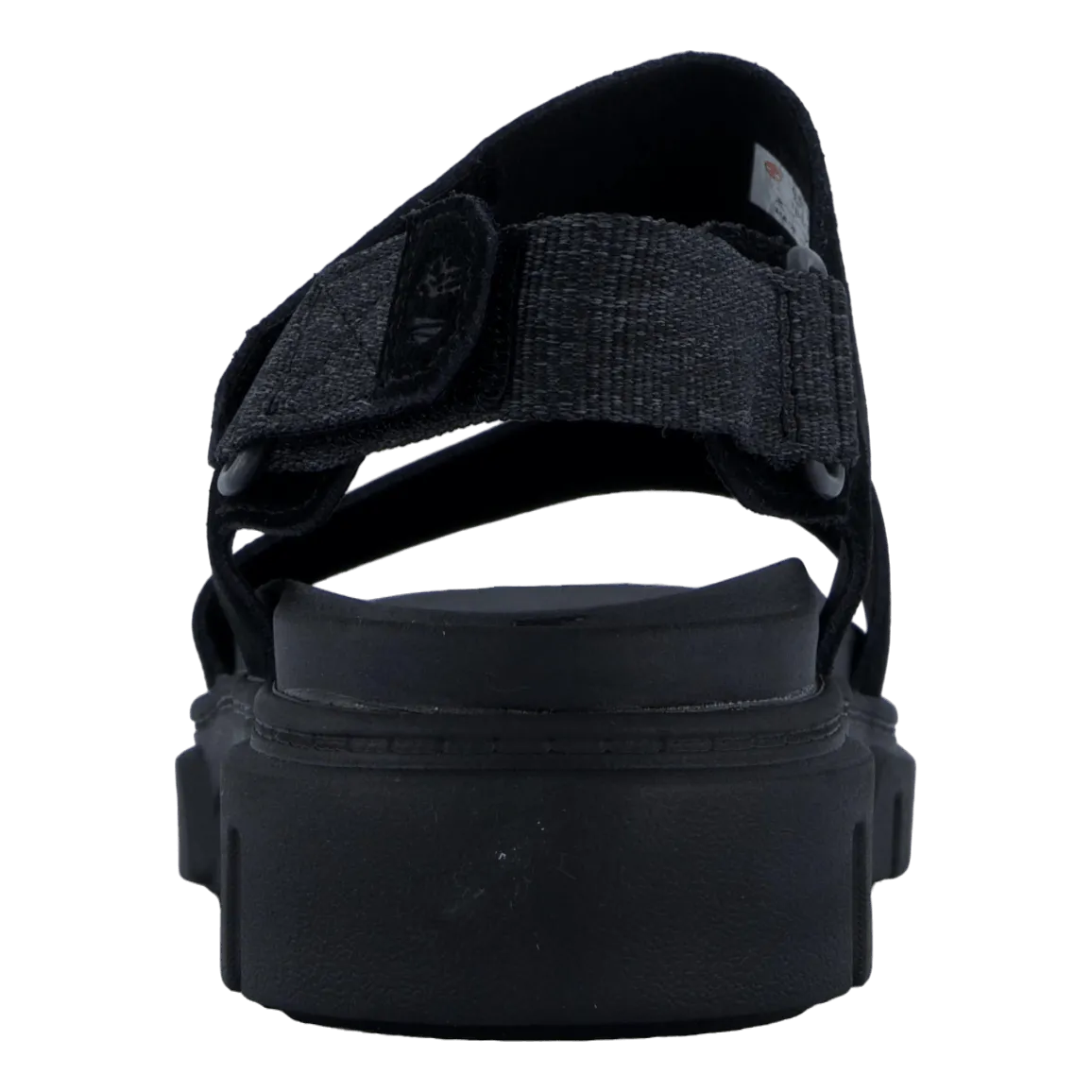 2 Strap Sandal Greyfield Blk Suede