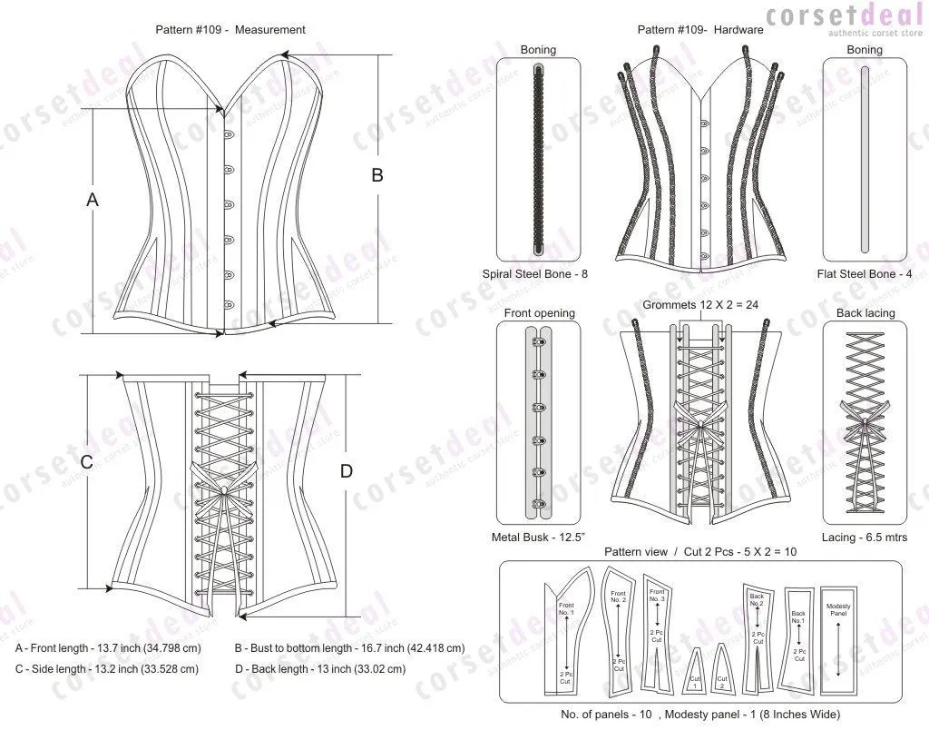 Angelia Waist Trainers Overbust Corset