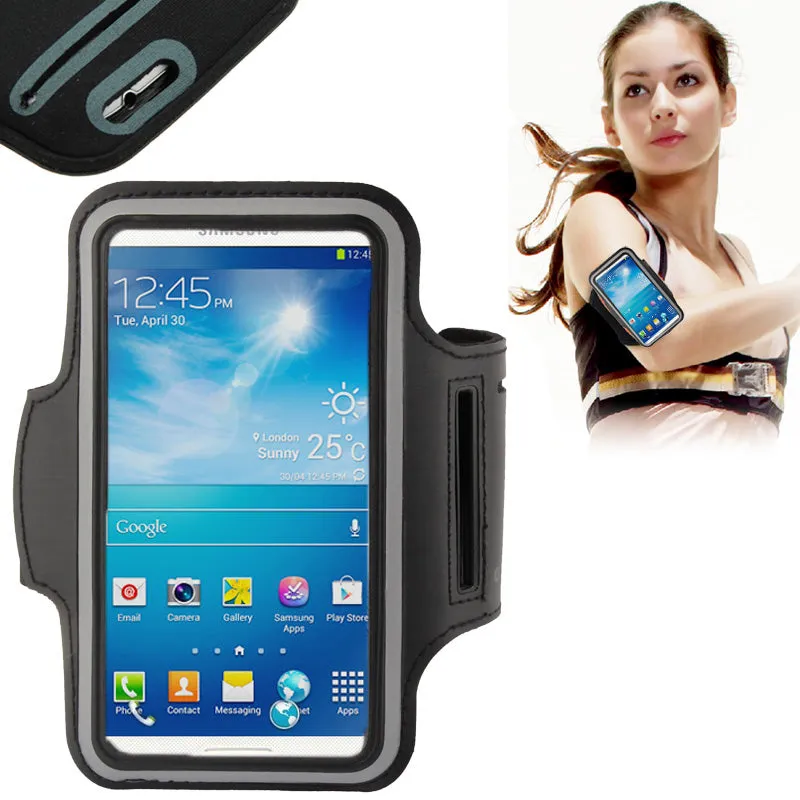 Armband Professional Cover Neoprene Waterproof Wraparound Sport with Buckle for Vodafone Smart N10 (2019) - Black