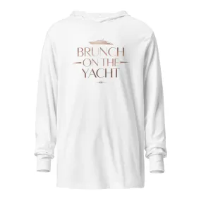 DUO MODERN "Brunch On The Yacht" Hooded Long-Sleeve Tee