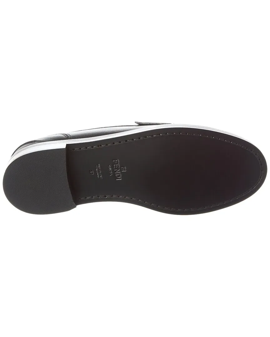 FENDI Leather Loafer