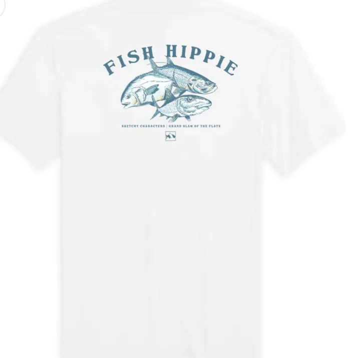Fish Hippie Flats Slam SS Youth Tee
