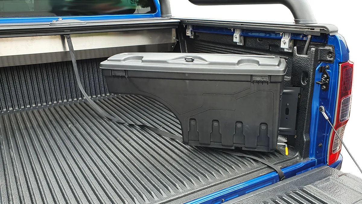 Ford F150 F250 F350 2013-2024 SMART TUB LOCKER - Secure Swing Lift out Case