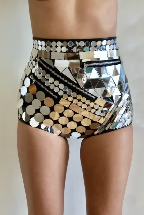 Mind Riot Mirrored Shorts no