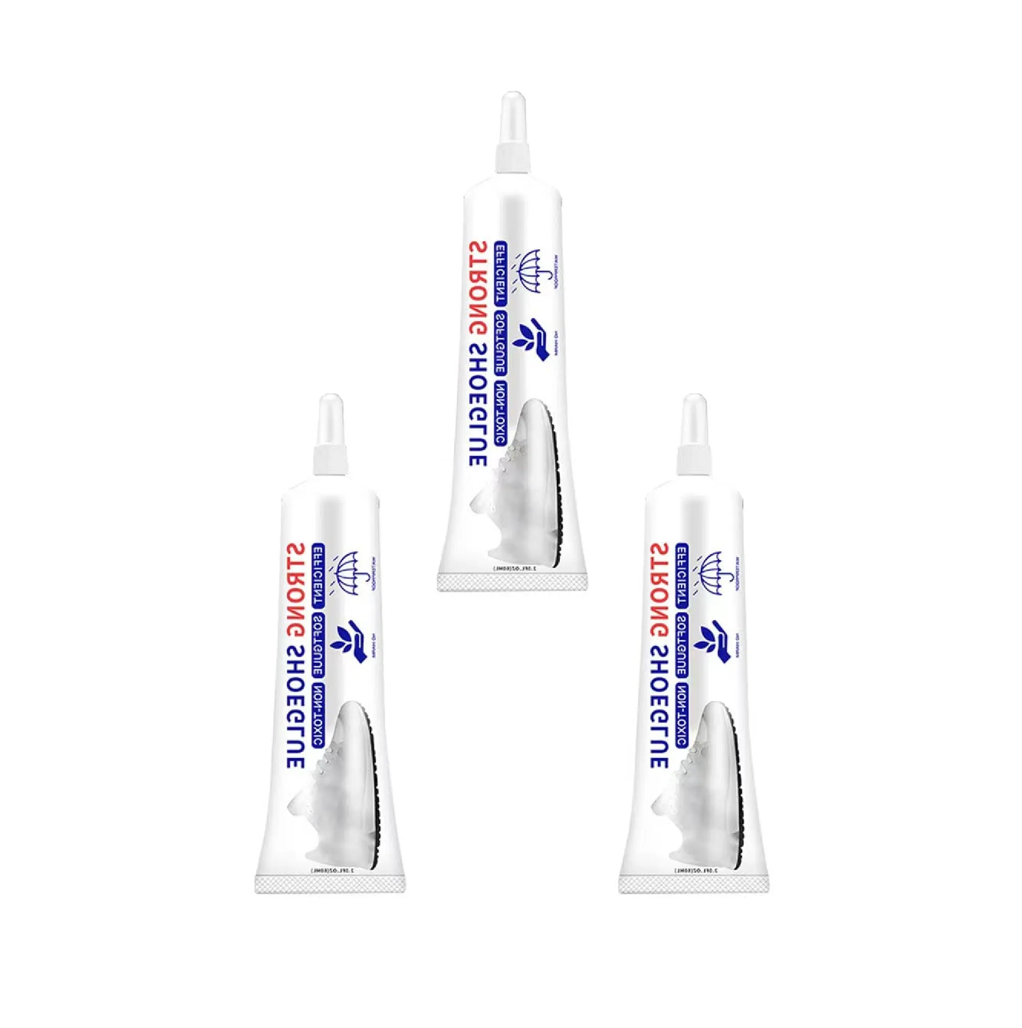 Shoe Repair Glue: Instant Shoe Repair Glue for Professionals Transparent Product Washable Fast Setting 60ml 3 Packs