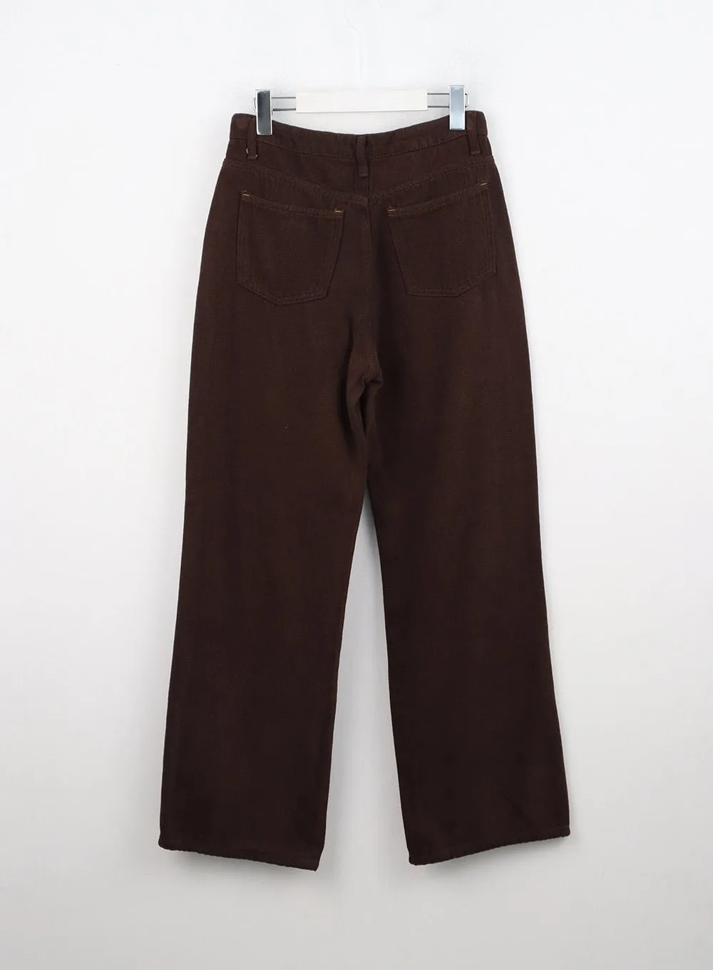 Solid Wide Fit Pants ON313