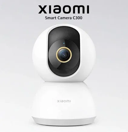 Xiaomi Smart Camera C300 With super clear 2K image quality and upgraded AI 3 megapixel | F1.4 large aperture | Full colour in low-light | AI human detection